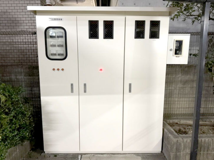 引込開閉器盤改修工事